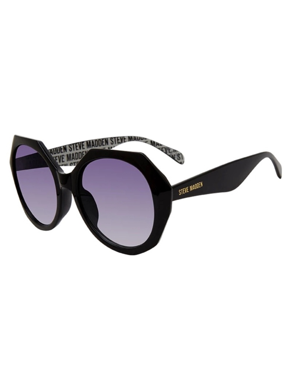 STEVE MADDEN Zahara Bold Sunglasses In Black